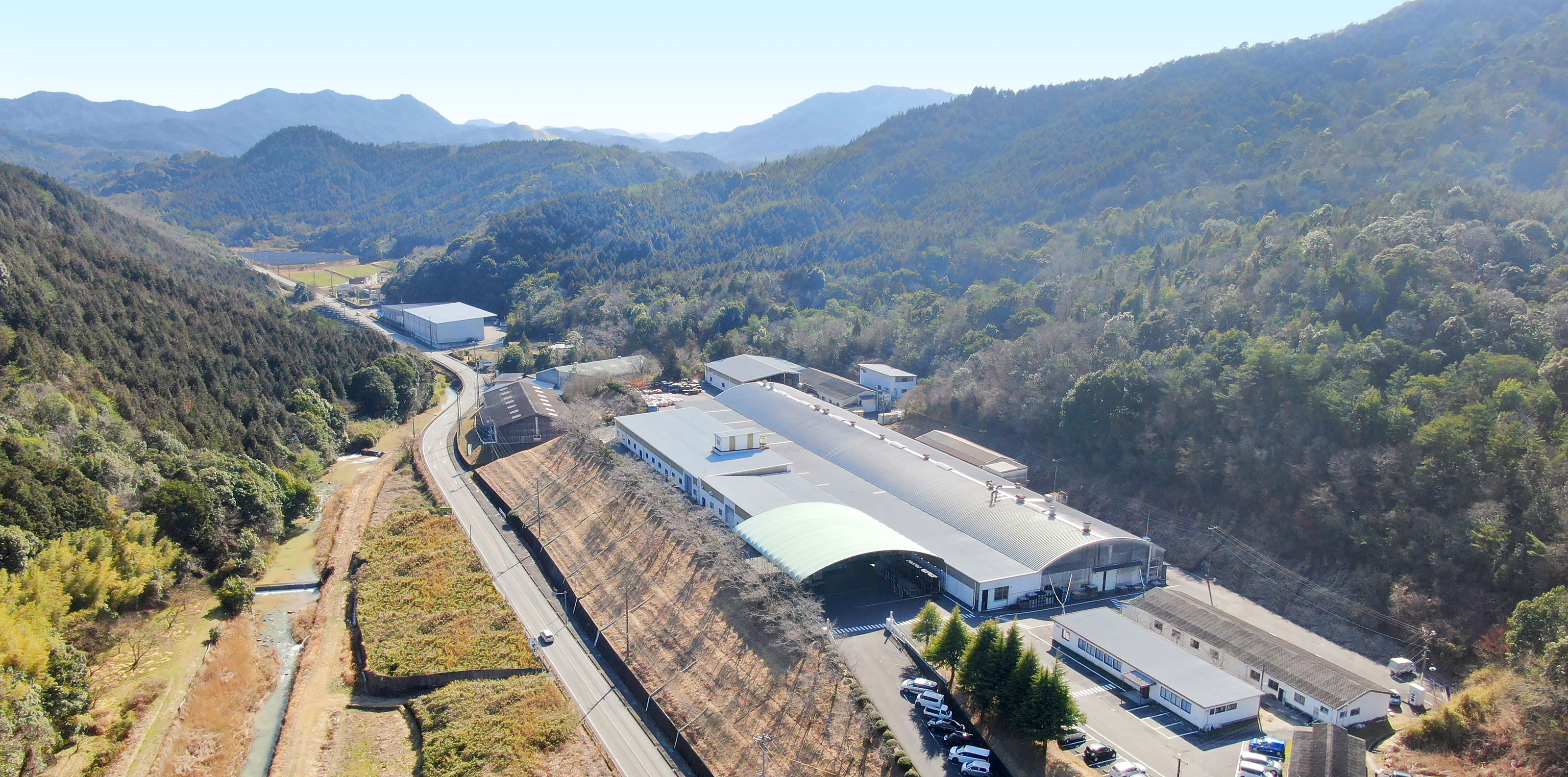 山五化成工業株式会社 スライド画像 空撮写真